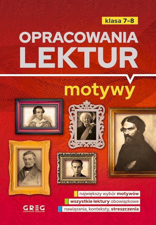 okładka Opracowania lektur. Motywy. Klasy 7-8 książka | Opracowanie zbiorowe