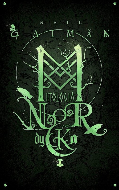 okładka Mitologia nordycka książka | Neil Gaiman