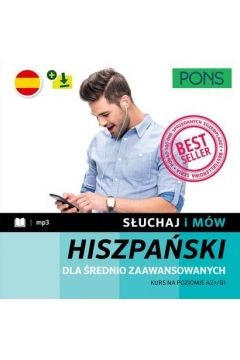 okładka Słuchaj i mów PONS hiszpański A2+/B1 w.3 książka | Opracowanie zbiorowe