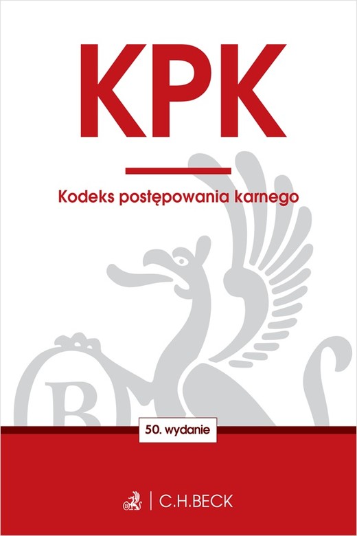 okładka KPK. Kodeks postępowania karnego wyd. 50 książka | Opracowanie zbiorowe