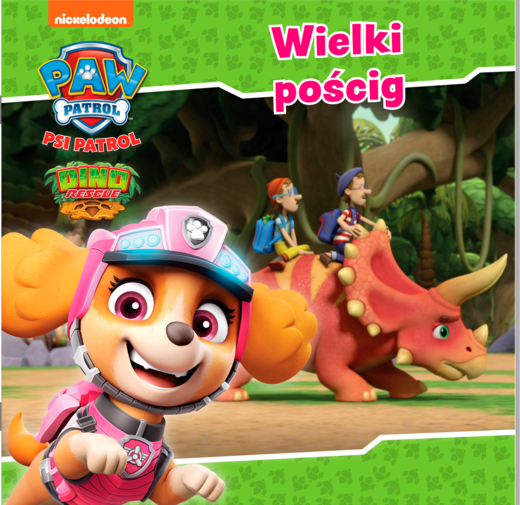 okładka Wielki pościg. Psi Patrol. Story książka | Opracowanie zbiorowe
