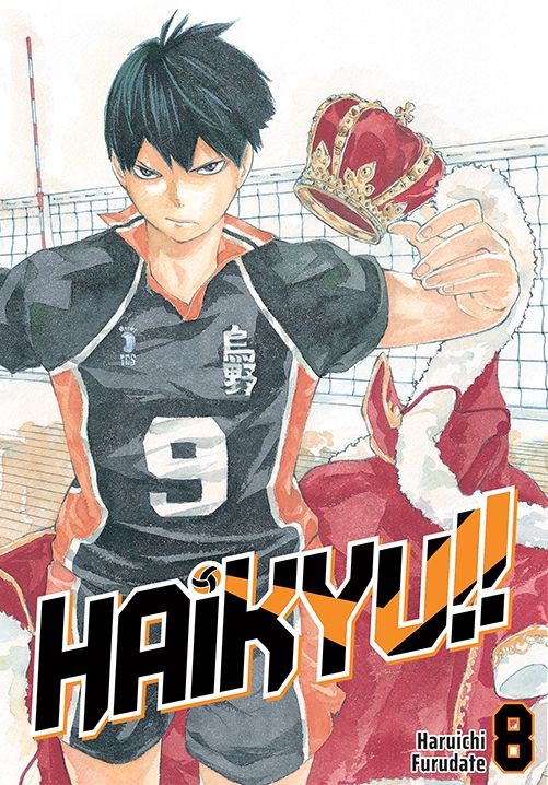 okładka Haikyu!! Tom 8 książka