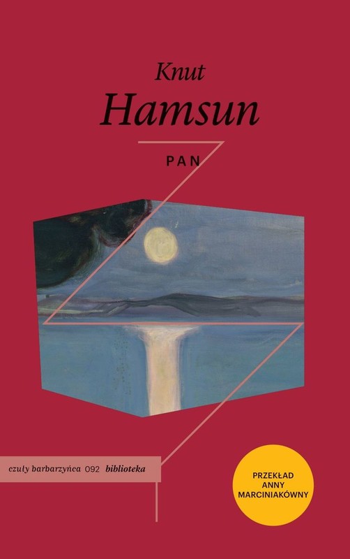 okładka PAN. Z papierów porucznika Thomasa Glagha książka | Knut Hamsun