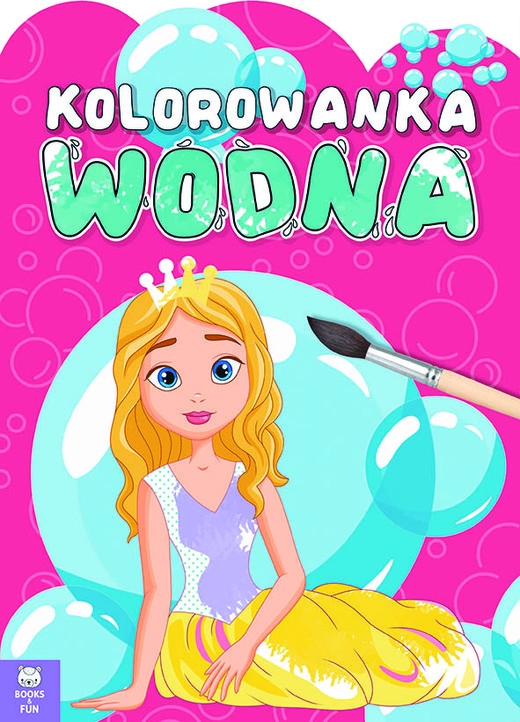 okładka Królewny. Kolorowanka wodna książka | Opracowanie zbiorowe