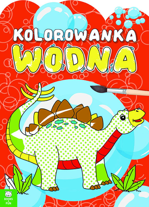 okładka Dinozaury. Kolorowanka wodna książka | Opracowanie zbiorowe