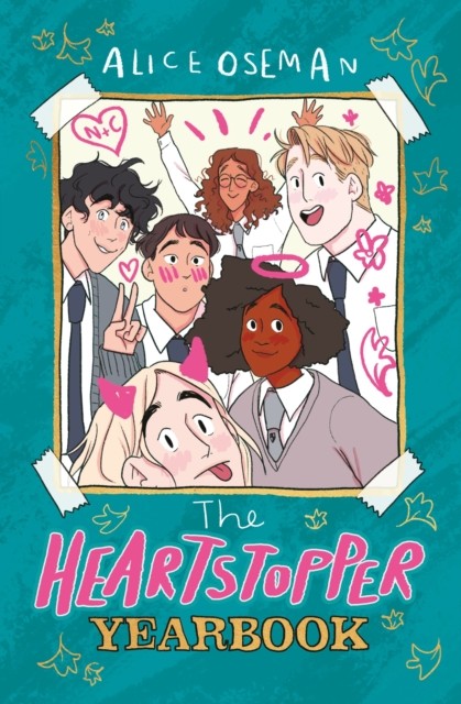 okładka The Heartstopper Yearbook wer. angielska książka | Alice Oseman