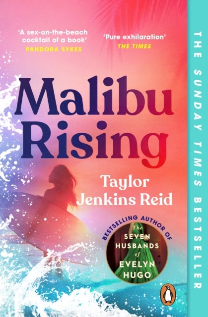 okładka Malibu Rising wer. angielska książka | Taylor Jenkins Reid