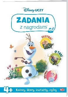 okładka Disney uczy Kraina lodu Zadania z nagrodami UNG-9302 książka | Opracowanie zbiorowe