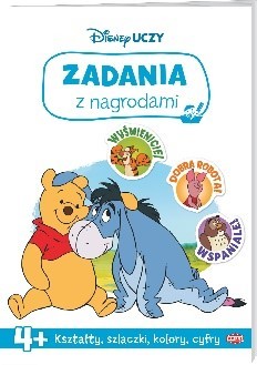 okładka Disney uczy Kubuś i przyjaciele Zadania z nagrodami UNG-9301 książka | Opracowanie zbiorowe