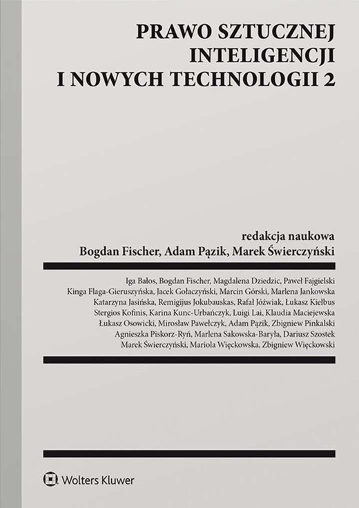 okładka Prawo sztucznej inteligencji i nowych technologii 2 książka | Opracowanie zbiorowe