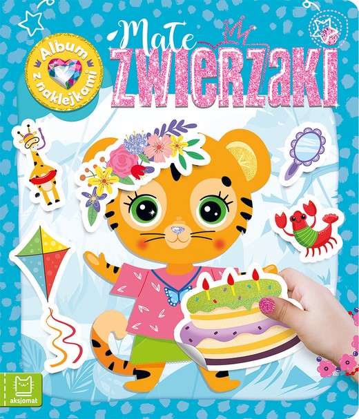 okładka Małe zwierzaki. Album z naklejkami książka | Agnieszka Bator