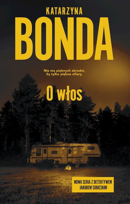 okładka O włos wyd. kieszonkowe książka | Katarzyna Bonda