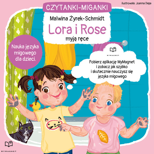 okładka Lora i Rose. Wash their hands ebook | pdf | Malwina Żyrek