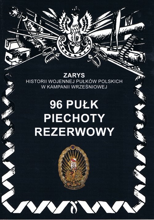okładka 96 pułk piechoty rezerwowy książka