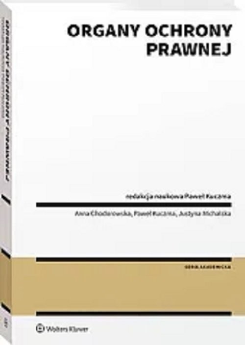 okładka Organy ochrony prawnej książka