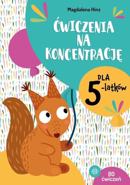 okładka Ćwiczenia na koncentrację dla 5-latków książka | Hinz Magdalena