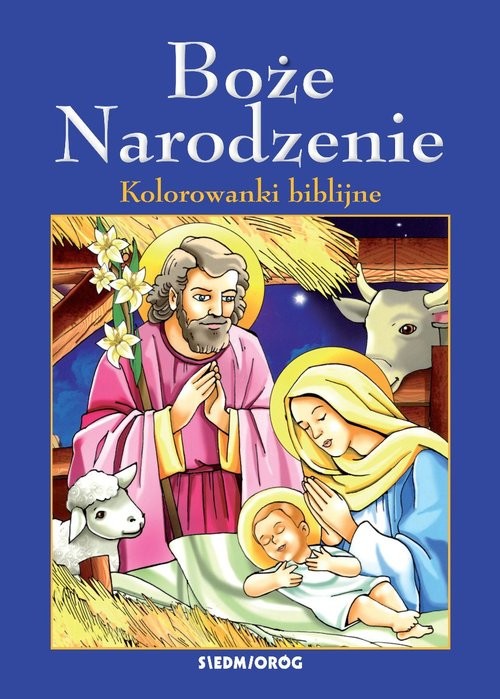 okładka Boże Narodzenie. Kolorowanki biblijne książka