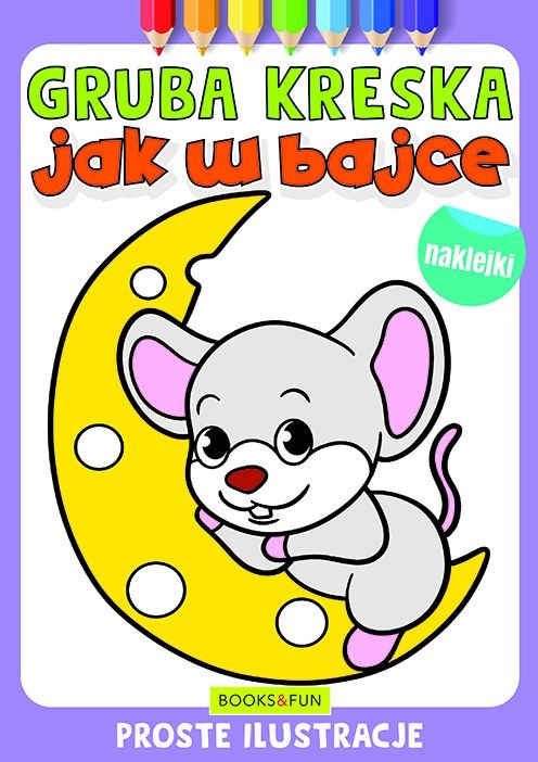 okładka Jak w bajce. Gruba kreska książka | Opracowanie zbiorowe