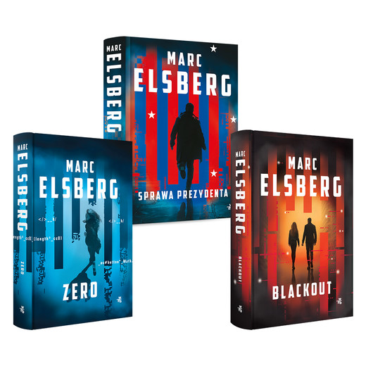 okładka Pakiet Blackout / Sprawa prezydenta / Zero książka | Marc Elsberg