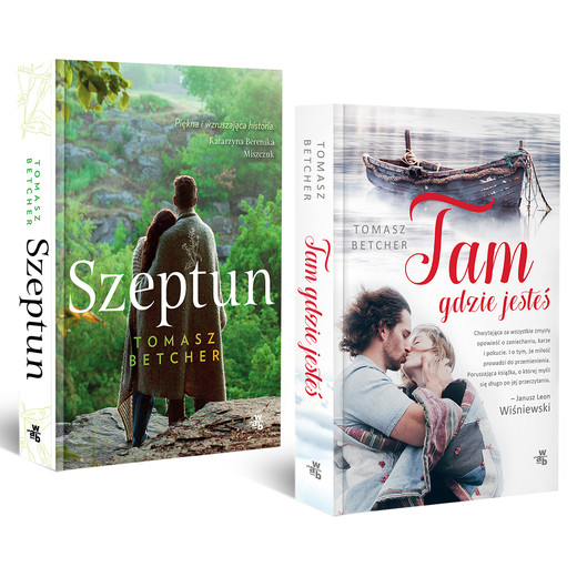 okładka Pakiet Szeptun / Tam gdzie jesteś książka | Tomasz Betcher