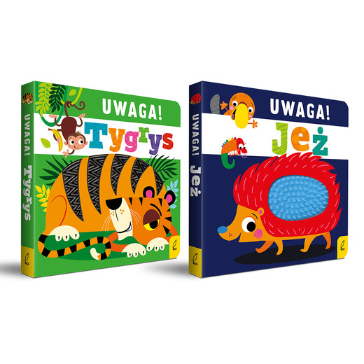 okładka Pakiet Uwaga! Tygrys / Jeż książka | Opracowanie zbiorowe