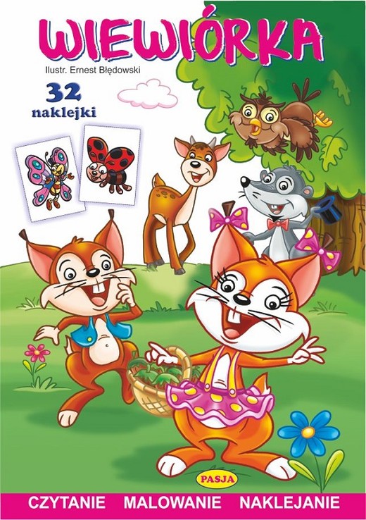 okładka Wiewiórka książka | Ernest Błędowski