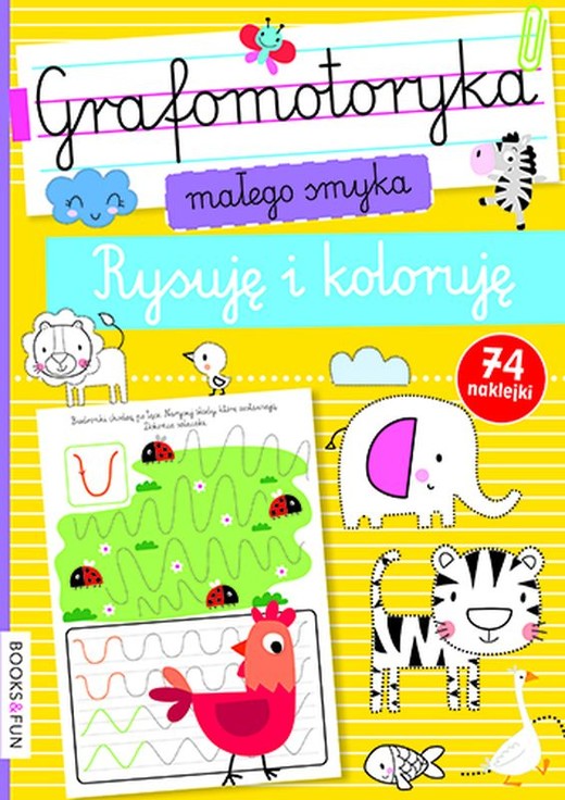 okładka Grafomotoryka Małego Smyka książka | Opracowanie zbiorowe