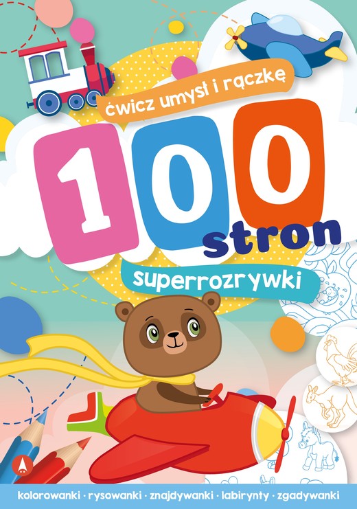okładka 100 stron superrozrywki książka | Joanna Myjak, Opracowanie zbiorowe