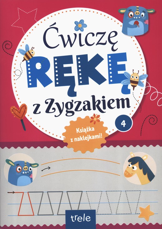 okładka Ćwiczę rękę z Zygzakiem cz. 4 książka | Opracowanie zbiorowe