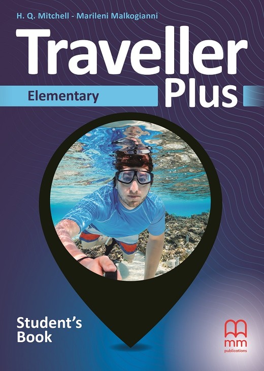 okładka Traveller Plus Elementary Student'S Book książka | Marileni Malkogianni, T.J. Mitchell