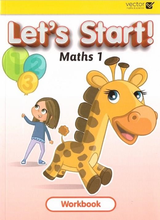 okładka Let's Start Maths 1 Workbook książka | Opracowanie zbiorowe