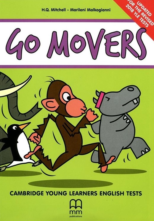 okładka Go Movers Student`S Book - Revsion 2018 (With Cd-Rom) książka | Marileni Malkogianni, T.J. Mitchell