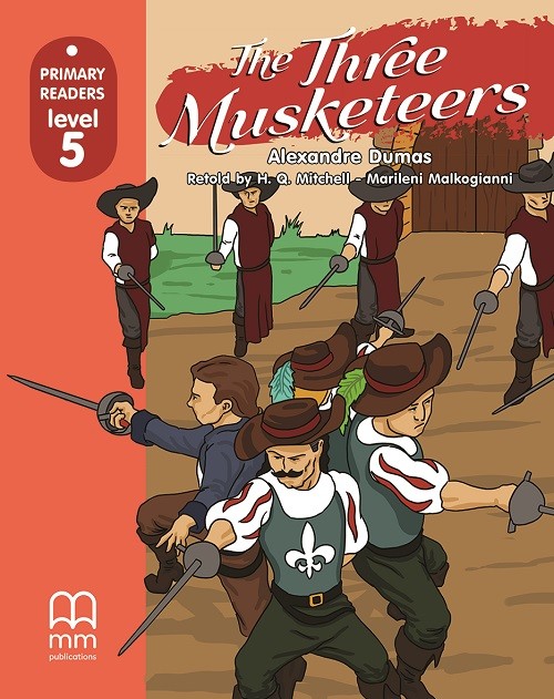 okładka The Three Musketeers (Level 5) Student'S Book (With CD-Rom) książka | Aleksander Dumas