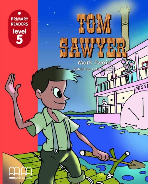 okładka Tom Sawyer (With CD-Rom) książka | Mark Twain