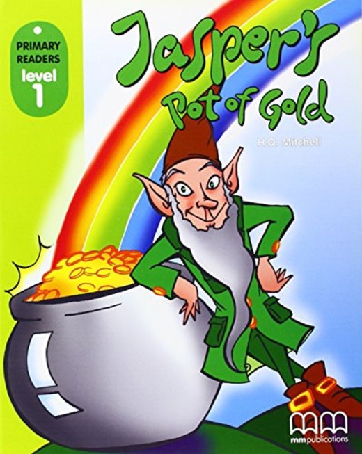 okładka Jasper’S Pot Of Gold (With CD-Rom) książka | T.J. Mitchell