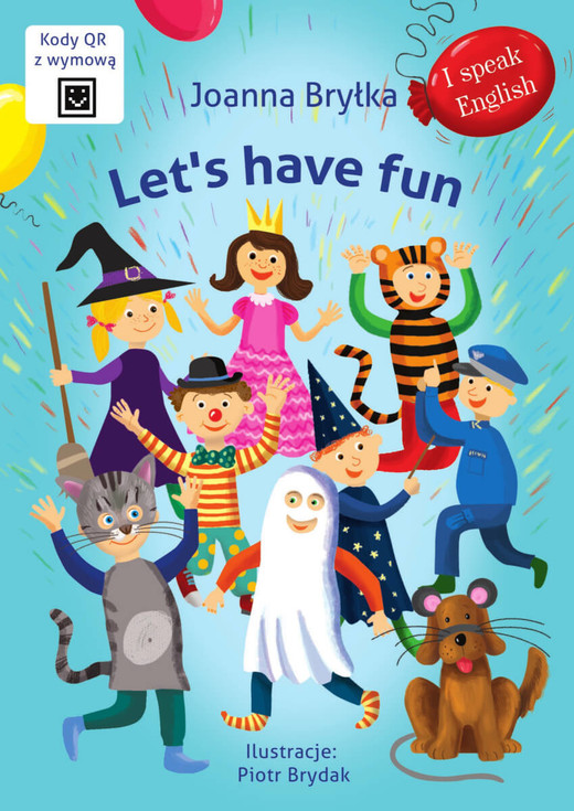 okładka Let's have fun. I speak English książka