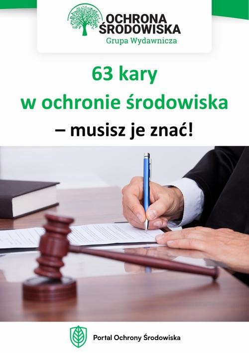 okładka 63 kary w ochronie środowiska – musisz je znać! ebook | pdf | Marta Deląg, Anna Hamrol