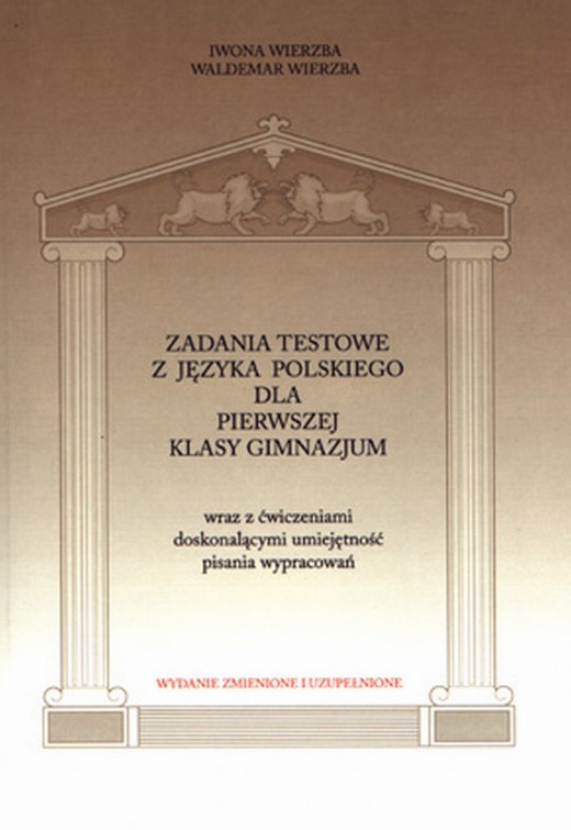okładka Zadania testowe z języka polskiego dla pierwszej klasy gimnazjum ebook | pdf | Iwona Wierzba