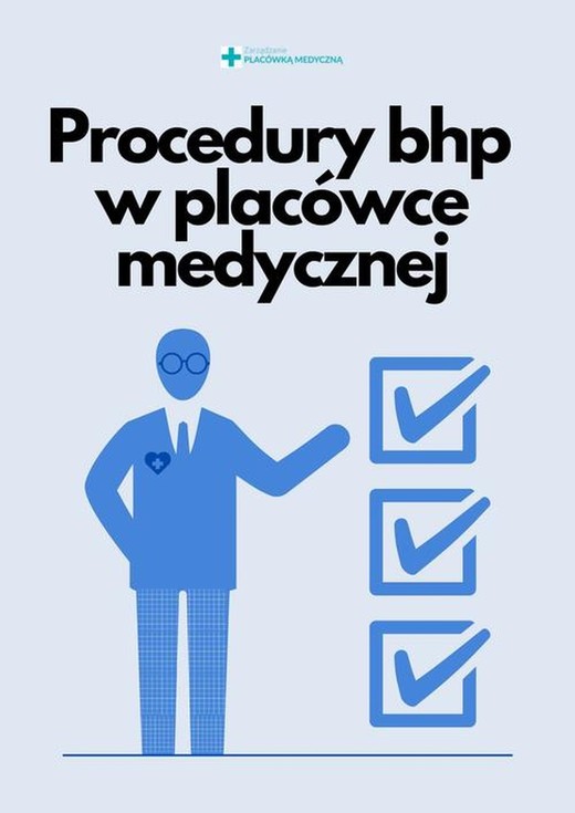 okładka Procedury bhp w placówce medycznej ebook | pdf | Opracowania Zbiorowe