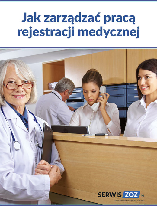 okładka Jak zarządzać pracą rejestracji medycznej ebook | epub, mobi, pdf | Praca Zbiorowa