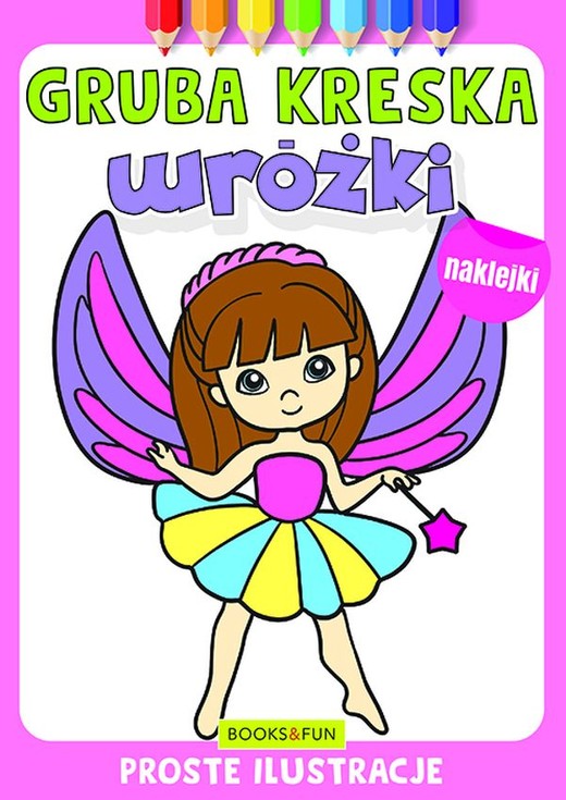 okładka Wróżki. Gruba kreska książka | Opracowanie zbiorowe