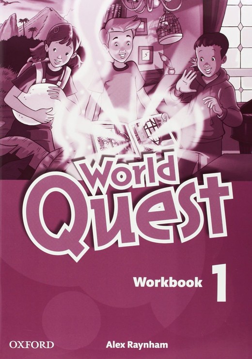 okładka World Quest 1 Workbook książka | Alex Raynham