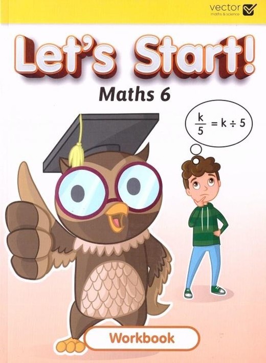 okładka Let's Start Maths 6 Workbook książka | Opracowanie zbiorowe