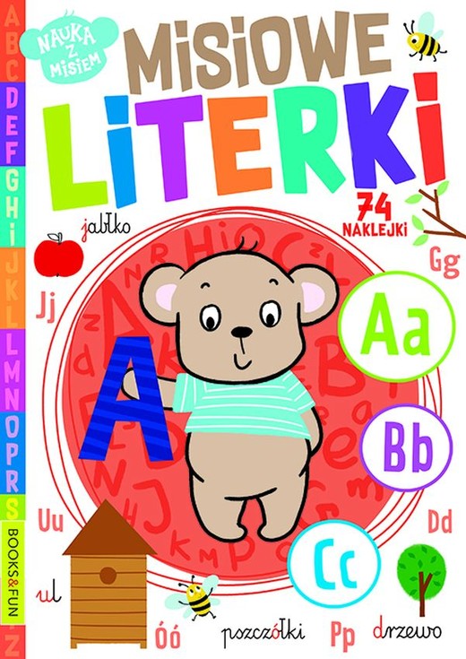 okładka Misiowe literki książka | Opracowanie zbiorowe