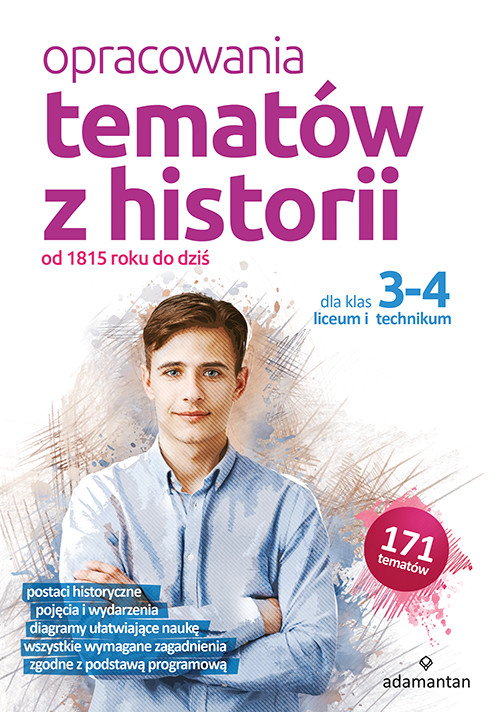 okładka Opracowania tematów z historii dla klas 3-4 liceum i technikum. Od 1815 roku do dziś książka | Opracowanie zbiorowe