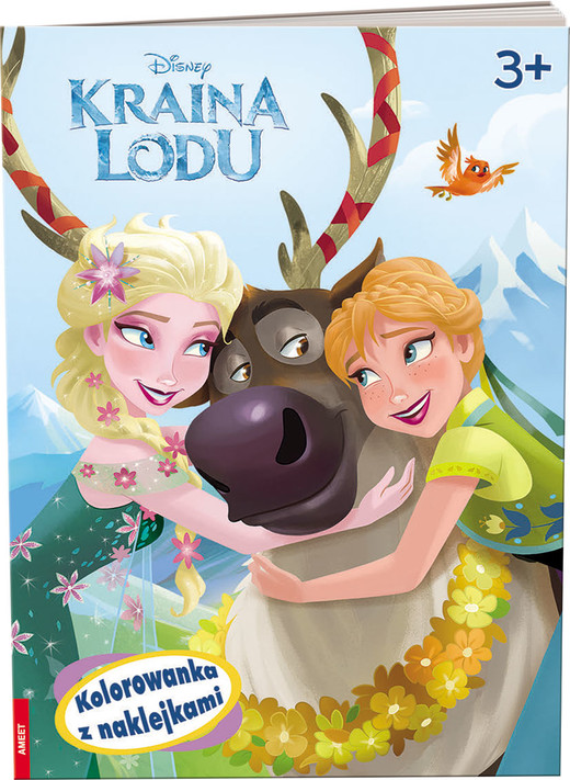 okładka Kraina lodu Kolorowanka z naklejkami NA-9118 książka | Opracowanie zbiorowe