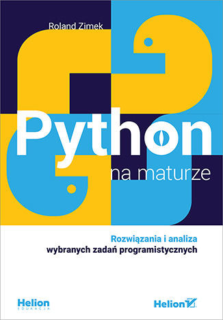 okładka Python na maturze. Rozwiązania i analiza wybranych zadań programistycznych książka