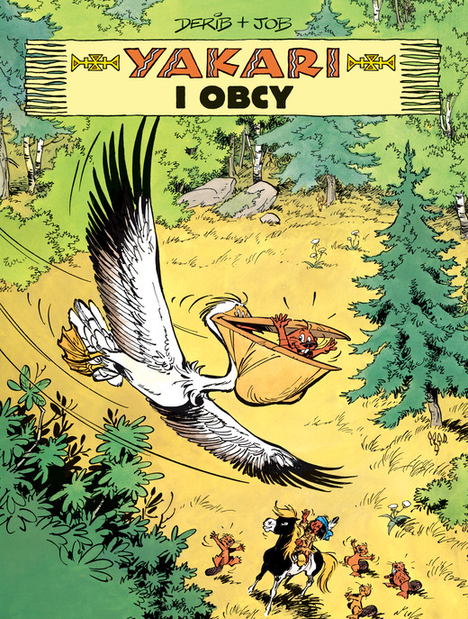 okładka Yakari i obcy Tom 7 książka