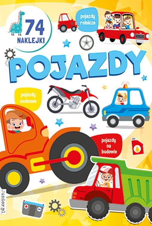 okładka Pojazdy. Kolorowanka książka | Opracowanie zbiorowe