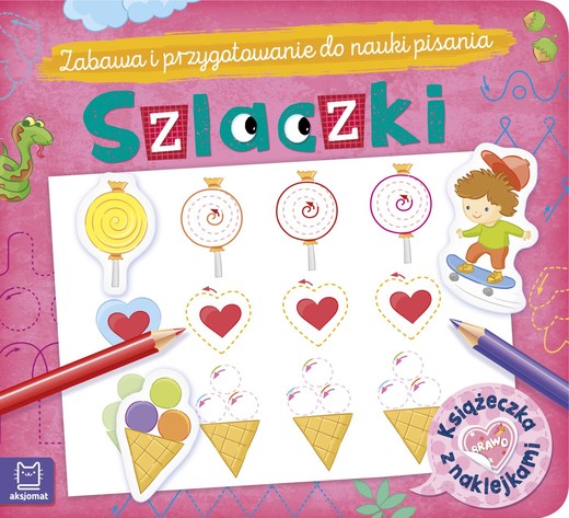 okładka Szlaczki zabawa i przygotowanie do nauki pisania książka | Opracowanie zbiorowe